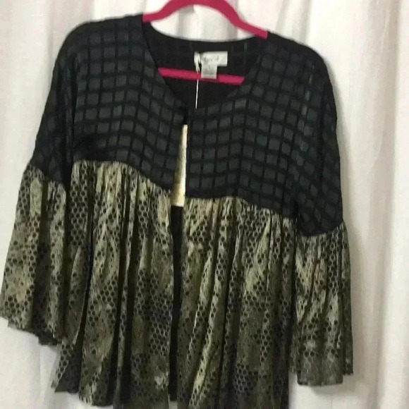 Ania A new Silk Rayon top small R1 - Picture 5 of 6